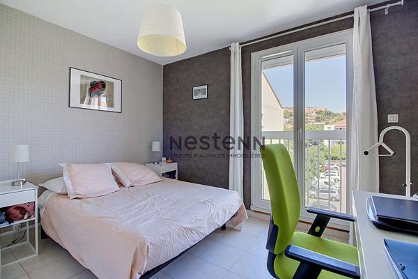 Appartement de type 3 secteur Nord de Vitrolles avec facilité de stationnement