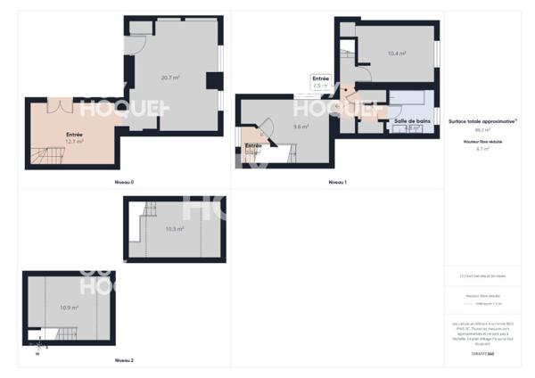 Maison Rouen 5 pièces 85 m2 !!!!!   MAISON AVEC PRESENCE DE MERULE  !!!!!!