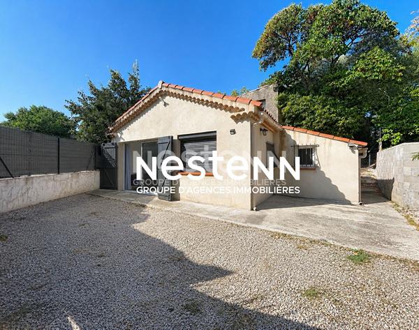 Maison Aubagne 2 pièces, sur parcelle de 185m2 au calme absolu, secteur des  Creissauds