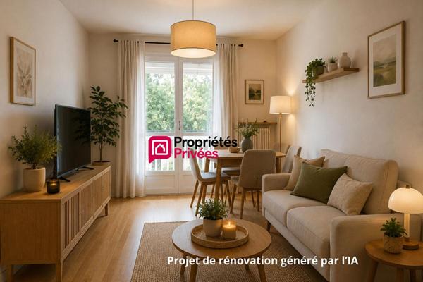 T3 de 63m² avec parking et cave à vendre  quartier Poncillon Marcombes Clermont Ferrand 63000