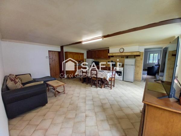 Longère au calme avec gros potentiel, dépendances accolées et grand terrain