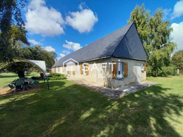 Longère au calme avec gros potentiel, dépendances accolées et grand terrain