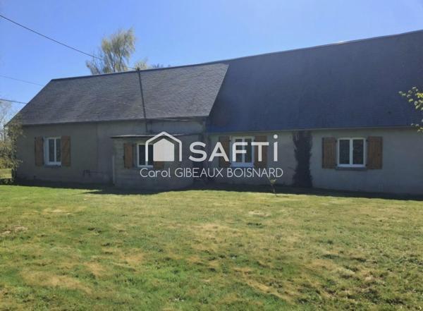 Longère au calme avec gros potentiel, dépendances accolées et grand terrain