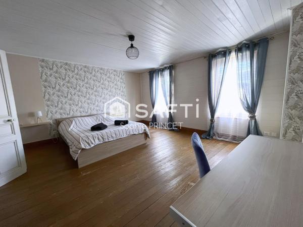 Maison familiale avec jardin et potentiel