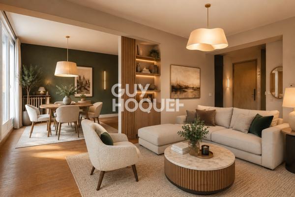 APPARTEMENT  2/3 PIECES  de 50m2 - PARIS 15°PARC G.BRASSENS - A RENOVER