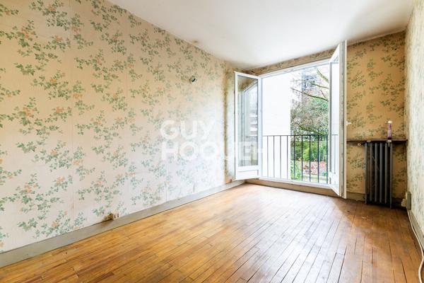 APPARTEMENT  2/3 PIECES  de 50m2 - PARIS 15°PARC G.BRASSENS - A RENOVER