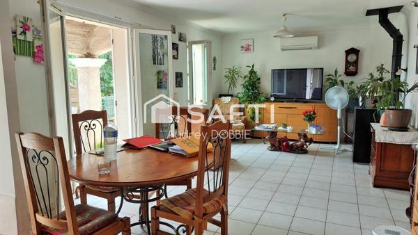 07140 : Proche les Vans Maison de plain pied de 75 m2