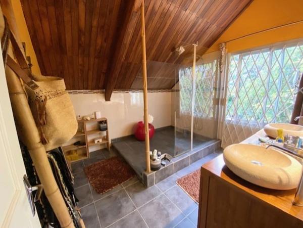 Maison à vendre 9 pièces de 200 m2 avec dépendances, Jardin et piscine - BRAS PANON (974)