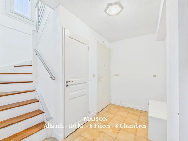 Allauch (13190) À vendre – Maison familiale de 116 m² avec piscine, panneaux solaires, parking 3 véhicules – Allauch (13190)