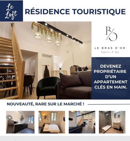 Superbe appartement duplex entièrement meublé