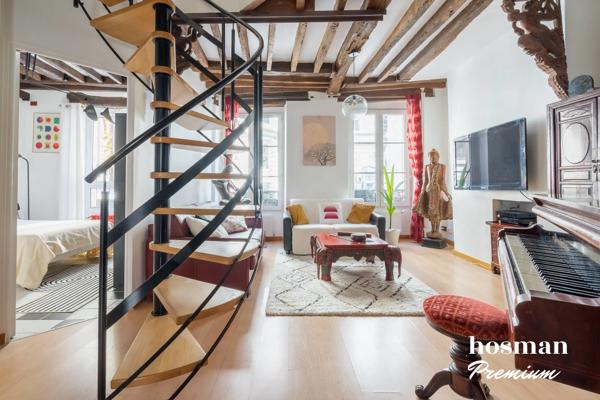 Coup de coeur - Duplex T5 avec Terrasse de 20 m2 - 113.0 m² - Idéalement placé - Rue de Clignancourt 75018 Paris