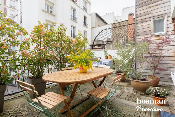 Coup de coeur - Duplex T5 avec Terrasse de 20 m2 - 113.0 m² - Idéalement placé - Rue de Clignancourt 75018 Paris
