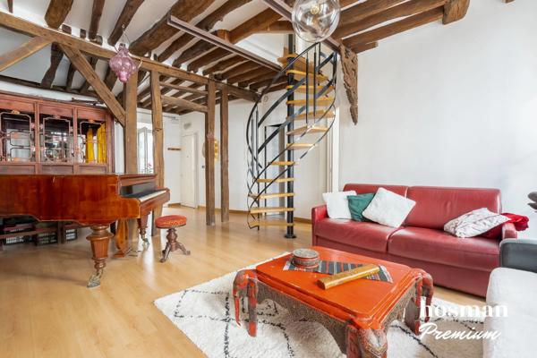 Coup de coeur - Duplex T5 avec Terrasse de 20 m2 - 113.0 m² - Idéalement placé - Rue de Clignancourt 75018 Paris