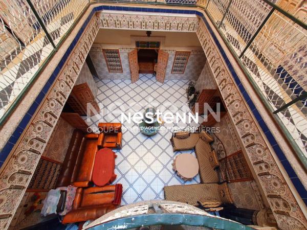 A vendre Riad Melkia à Rénover à Derb Dabachi de 195 m2 au sol