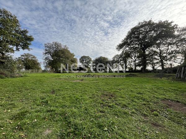 Longère à rénover, Elven, potentiel de 110 m² au sol sur 2500 m² de terrain.