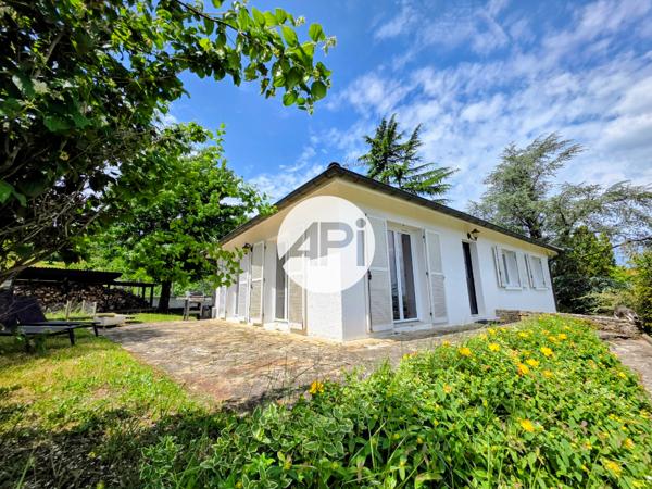 Maison avec vue dégagée, 93m² et sous sol complet