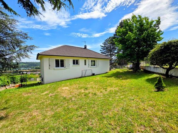 Maison avec vue dégagée, 93m² et sous sol complet