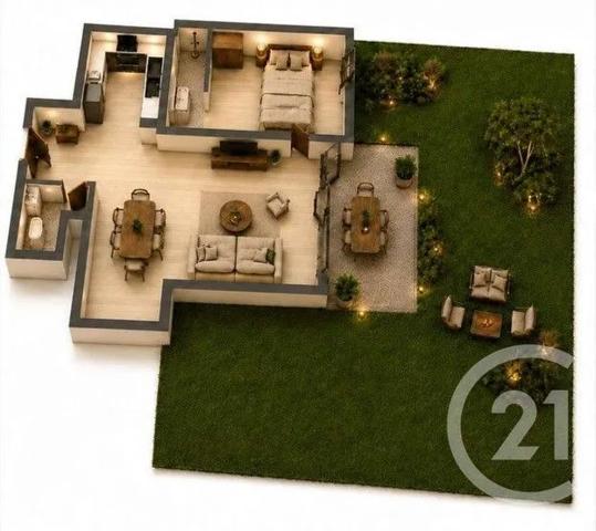 Appartement F2 à vendre  2 pièces - 50,50 m 2   THIAIS  - 94