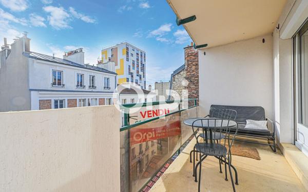 Appartement à vendre    1 pièce • 25 m2 Paris 20