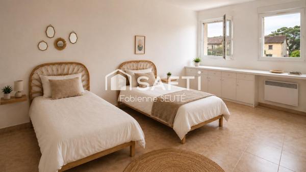 villa 4 pièces 83 m2, 3 chambres, parking