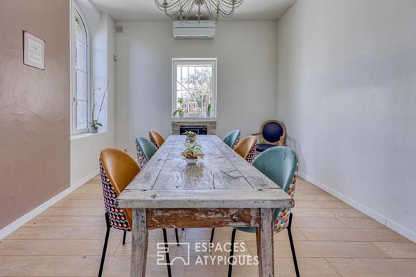 Maison ancienne rénovée à la Serinette