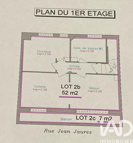 Appartement à vendre 2 pièces 47 m² Châlons-en-Champagne