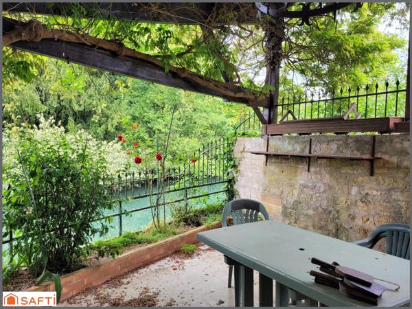 maison 3 chambres avec garage, cour et terrasse