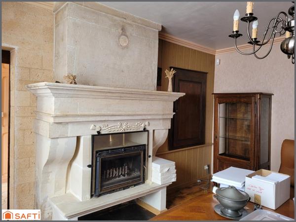 maison 3 chambres avec garage, cour et terrasse