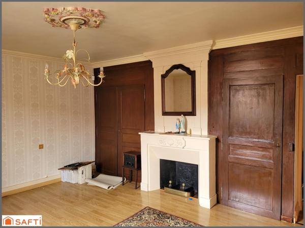 maison 3 chambres avec garage, cour et terrasse