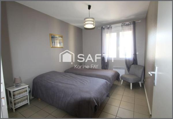 Appartement 3 pièces dont 2 chambres  - Terrasse de 10M2 avec vue sur les Albères -66140 Canet Plage