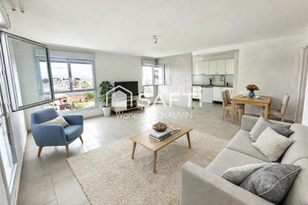 T3 rénové vendu loué avec parking et ascenseur