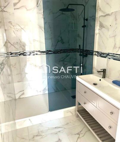 T3 rénové vendu loué avec parking et ascenseur