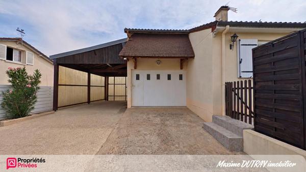 Maison 6 pièces 101m² -  garage - Carport