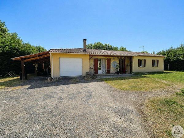 Maison de plain pied avec terrain