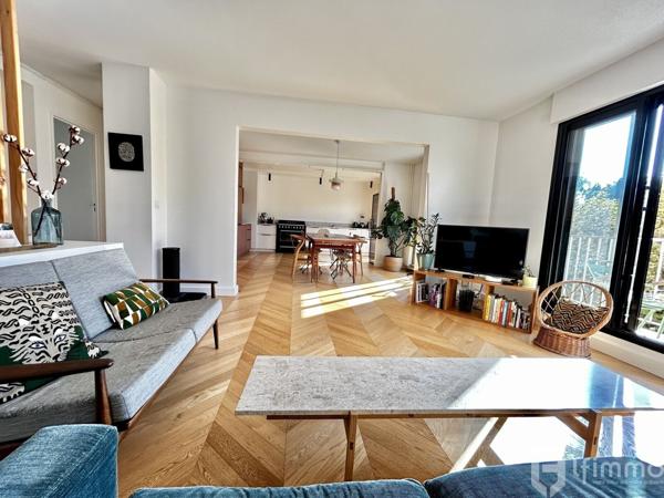 Appartement élégant 96 m2, jardin 400 m²