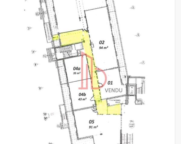 Local Commercial de 262 m² à vendre à Bordeaux Lac - Bruges