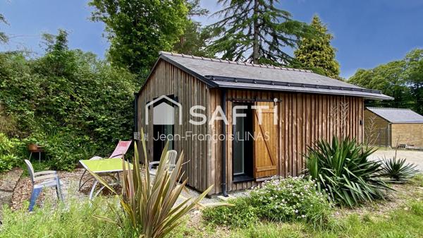 Maison d'architecte de plain-pied à 3mn du centre ville et 15mn de Vannes