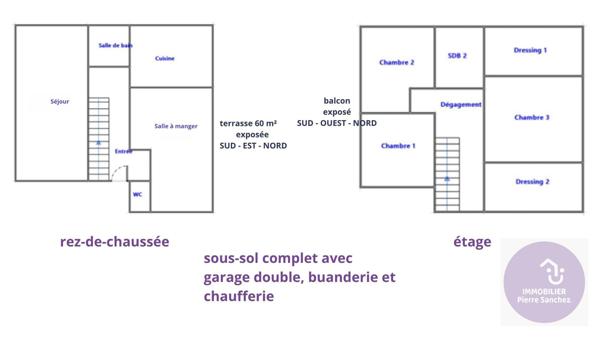 Gresswiller (67190) Gresswiller - maison 5 pièces 124.40 m² avec jardin sur un terrain de 7 ares 55