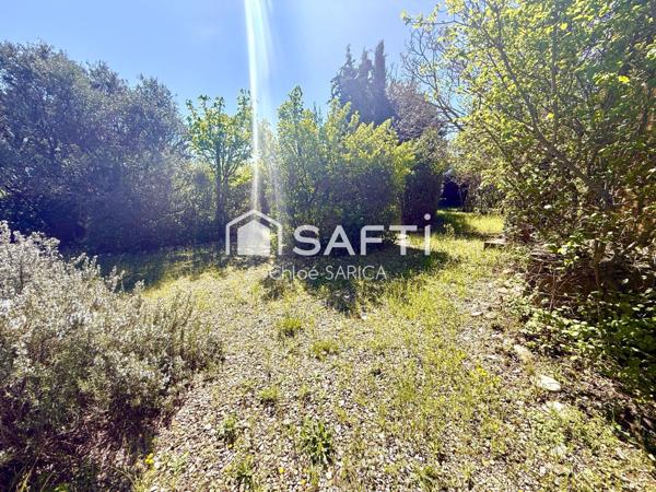 Magnifique terrain rare à la vente sur la commune de Volx