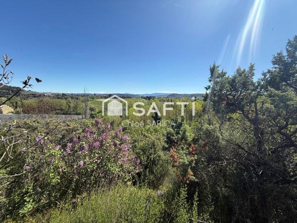 Magnifique terrain rare à la vente sur la commune de Volx