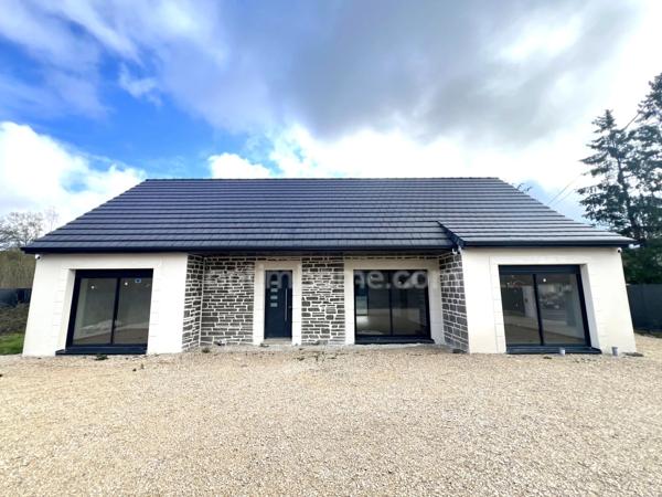 Maison contemporaine neuve avec 108 m² de surface habitable sans vis-vis à Villefranche-sur-Cher