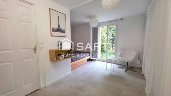 Charmant Studio avec espace chambre et jardin de 64m²