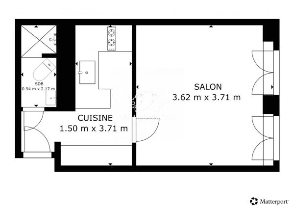 STUDIO _ 22m2 _ PARIS 11