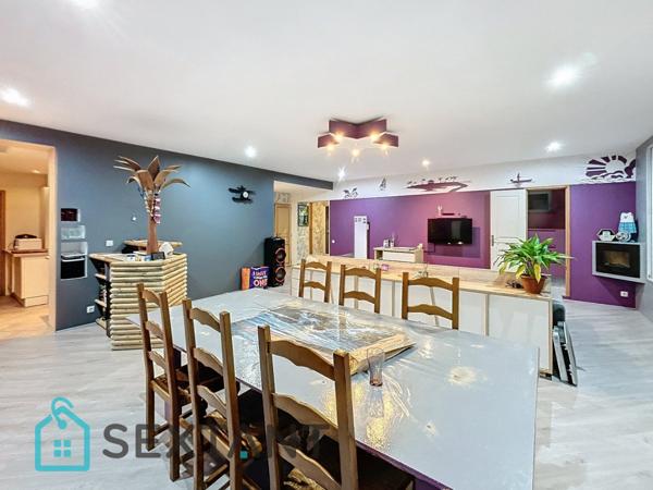 Maison entiérement rénovée plain pied de 180 m2 centre Caudebec