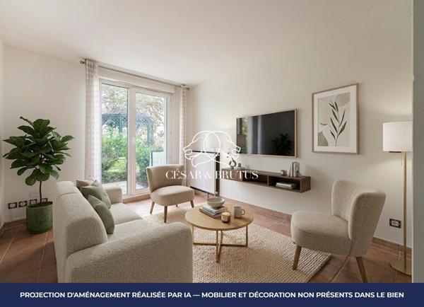 T2 – rez-de-jardin, coproprité sécurisée -LYON 3 Montchat