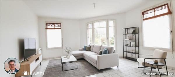 Un cadre de vie privilégié au pied du RER B Lozère – Appartement de type T3 rez-de-jardin avec grand extérieur