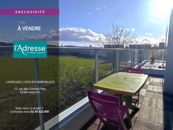 Appartement T4 Dernier étage 90 m² terrasse 45m² + box