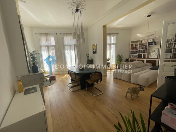 Appartement
                                                                                                                                                                                                                                                                                                                        4 pièce(s)                                                                                                                                                                                                          3 chambre(s)                                                                                                                                                                                                          145  m²