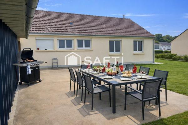 Maison de plain-pied rénovée sur Colombiers du Plessis – 103 m² – Jardin 583 m² – Aucun travaux à prévoir