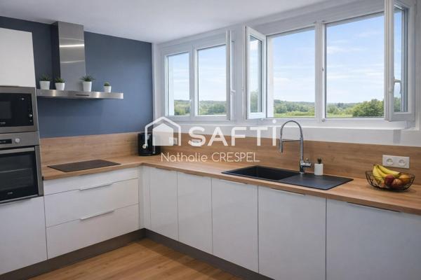 Maison de plain-pied rénovée sur Colombiers du Plessis – 103 m² – Jardin 583 m² – Aucun travaux à prévoir